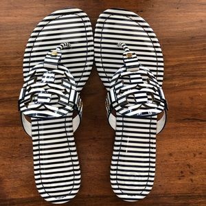 Tory Burch nautical stripes size 10 Millers